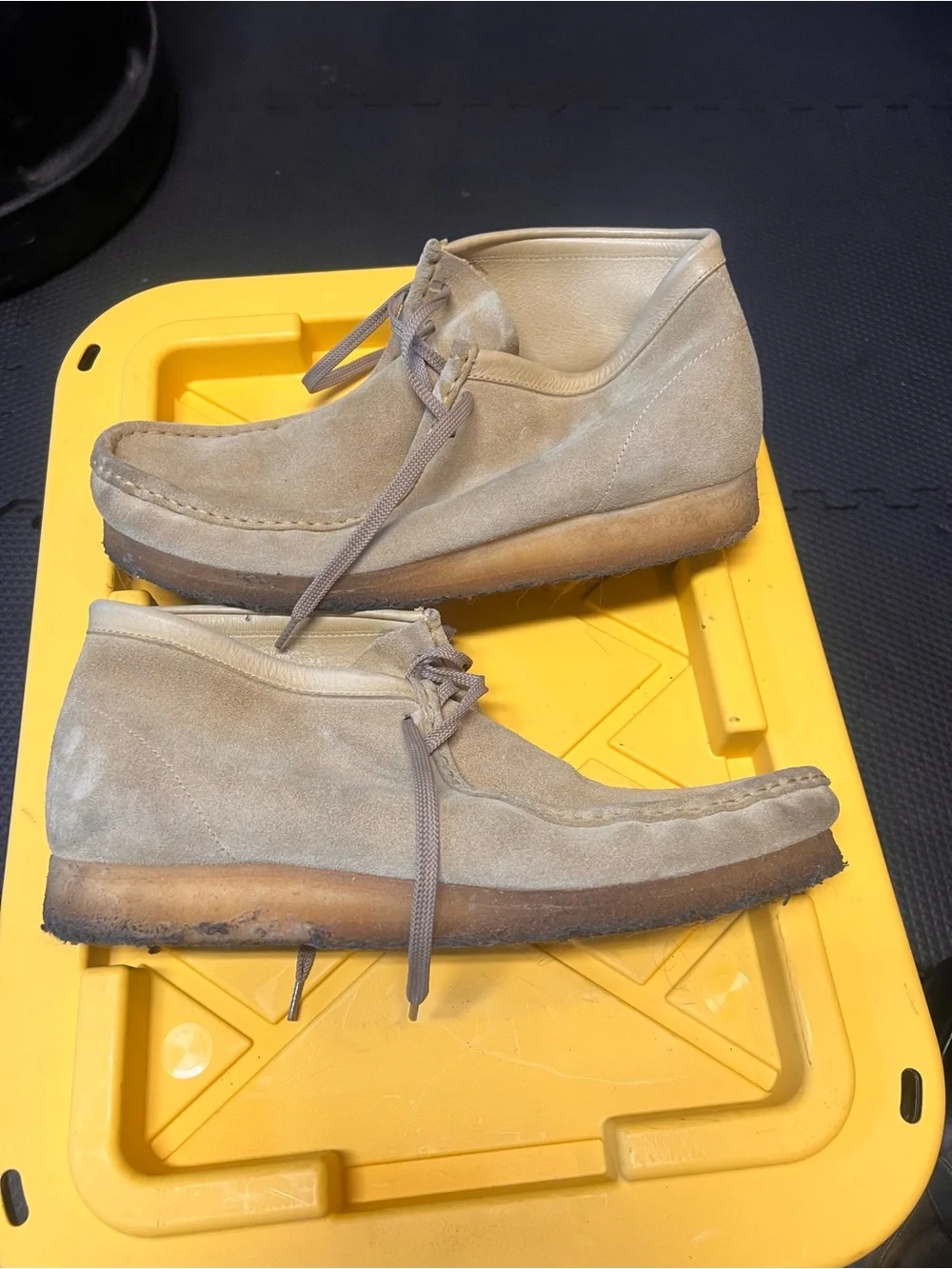 Classic Tan Suede Chukka Boots - Lace-Up Casual